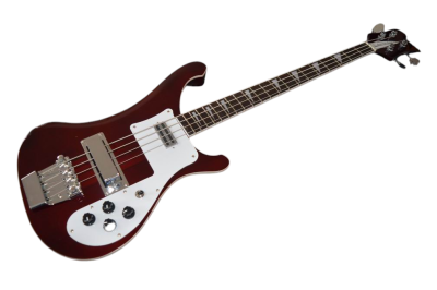 Custom Nova 4003 Wine Red Chrome Hardware 4 String Bass White Pickguard - Image 2
