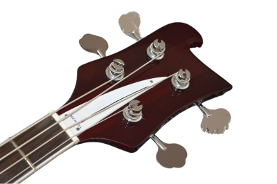 Custom Nova 4003 Wine Red Chrome Hardware 4 String Bass White Pickguard - Image 5