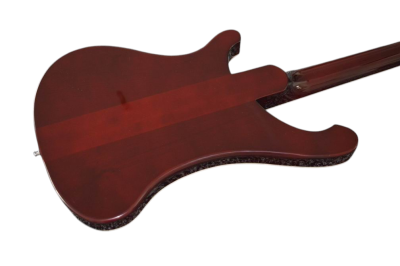 Custom Nova 4003 Wine Red Chrome Hardware 4 String Bass White Pickguard - Image 7