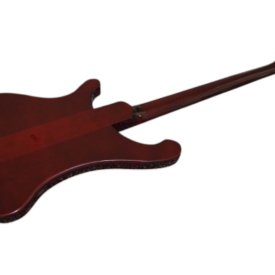 Custom Nova 4003 Wine Red Chrome Hardware 4 String Bass White Pickguard - Image 8