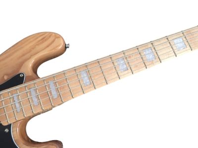 Custom Regent Ash Wood Miller 5 String Jazz Bass Marcus Maple Fretboard - Image 4