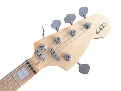 Custom Regent Ash Wood Miller 5 String Jazz Bass Marcus Maple Fretboard - Image 5