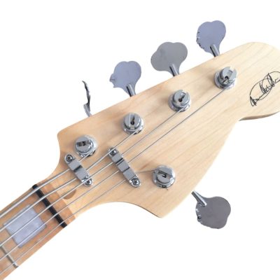 Custom Regent Ash Wood Miller 5 String Jazz Bass Marcus Maple Fretboard - Image 5