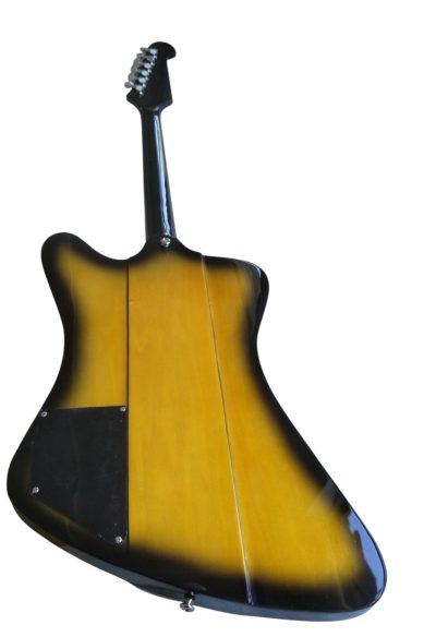 Custom Crown Firebird Platypus V Johnny Vintage Sunburst Guitar Mini Humbuckers - Image 5