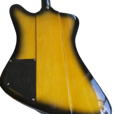 Custom Crown Firebird Platypus V Johnny Vintage Sunburst Guitar Mini Humbuckers - Image 6