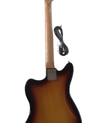 Custom Regent Vintage Jaguar Kurt Three Tone Sunburst Finish Electric Guitar - Image 5