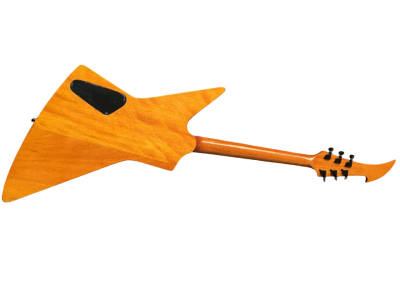 Custom Garnet James Hetfield Sun Inlay 6 String Electric Guitar Quilted Maple - Image 8