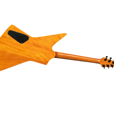 Custom Garnet James Hetfield Sun Inlay 6 String Electric Guitar Quilted Maple - Image 8