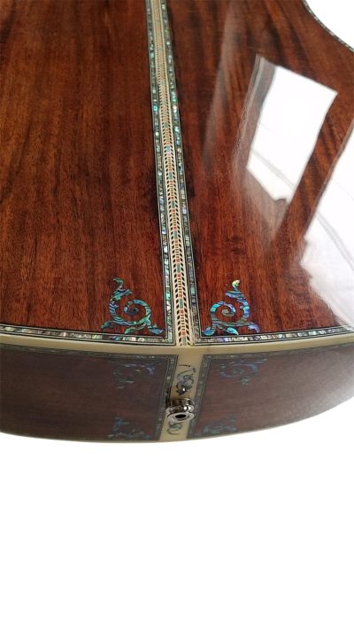 Custom Vertex 1833 D45 Solid Koa Top Ply Acoustic Electric Guitar - Image 6