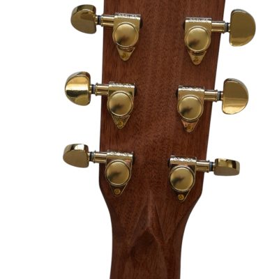 Custom Vertex D45 Neil Natural Spruce Top Electric Acoustic Guitar - Image 3