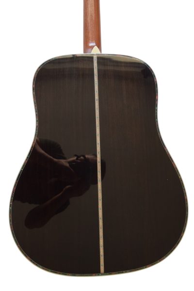 Custom Vertex D45 Neil Natural Spruce Top Electric Acoustic Guitar - Image 4