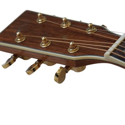 Custom Vertex D45 Neil Natural Spruce Top Electric Acoustic Guitar - Image 8