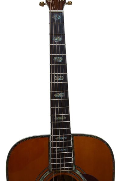 Custom Vertex D45 Neil Natural Spruce Top Electric Acoustic Guitar - Image 6