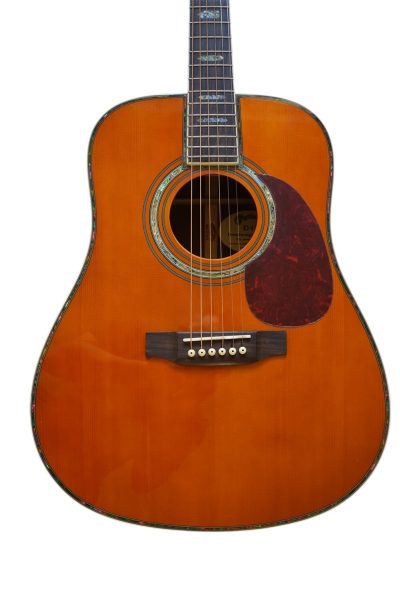 Custom Vertex D45 Neil Natural Spruce Top Electric Acoustic Guitar