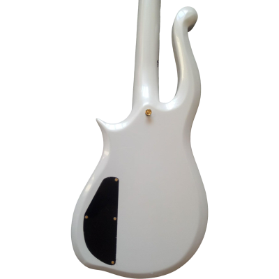 Custom Ember Prince Cloud Pearl White Electric Guitar - Image 4