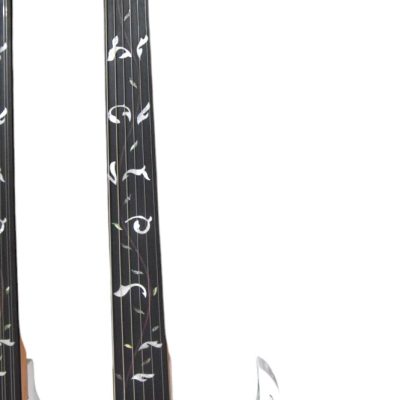 Custom Axis Steve Double Neck White Jem 6 and 12 String Guitar Tree Of Life Inlay - Image 8