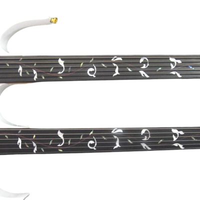 Custom Axis Steve Double Neck White Jem 6 and 12 String Guitar Tree Of Life Inlay - Image 14