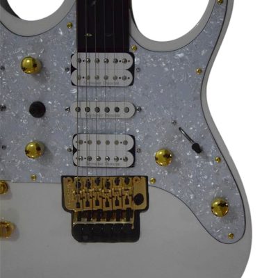 Custom Axis Steve Double Neck White Jem 6 and 12 String Guitar Tree Of Life Inlay - Image 16