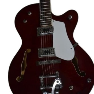 Custom Sovereign Bigsby G6119T Tennessee Rose Hollow Body Dark Cherry Satin Fhole Electric Guitar
