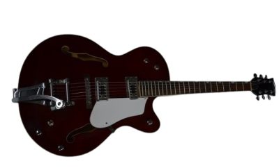 Custom Sovereign Bigsby G6119T Tennessee Rose Hollow Body Dark Cherry Satin Fhole Electric Guitar - Image 7