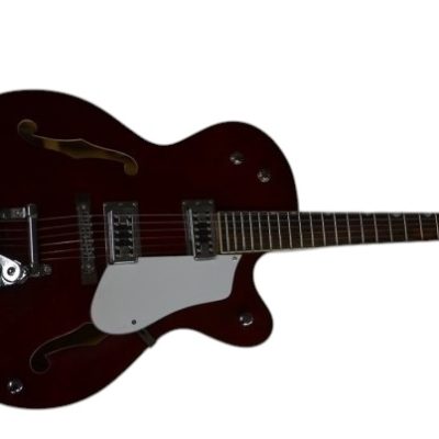 Custom Sovereign Bigsby G6119T Tennessee Rose Hollow Body Dark Cherry Satin Fhole Electric Guitar - Image 7