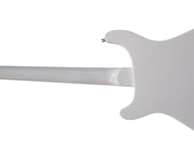 Custom Monarch Santana Fhole Antique White Electric Guitar - Image 2
