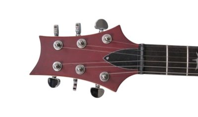 Custom Monarch Santana Fhole Antique White Electric Guitar - Image 5