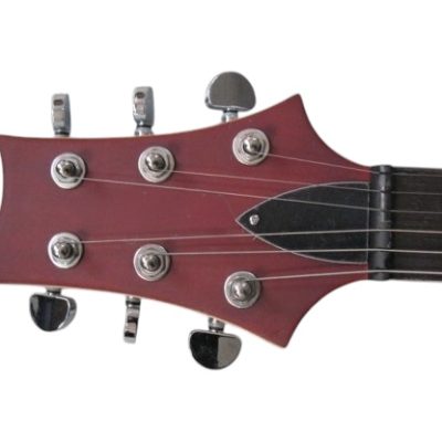 Custom Monarch Santana Fhole Antique White Electric Guitar - Image 5