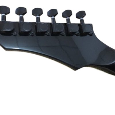 Custom Norturne Master Warlock Extreme Kerry Black Gray Quilted Maple Top Guitar Floyd Rose Tremolo - Image 3