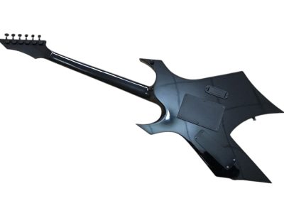 Custom Norturne Master Warlock Extreme Kerry Black Gray Quilted Maple Top Guitar Floyd Rose Tremolo - Image 5