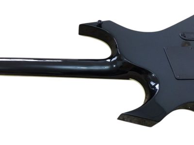 Custom Norturne Master Warlock Extreme Kerry Black Gray Quilted Maple Top Guitar Floyd Rose Tremolo - Image 6