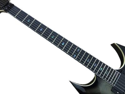 Custom Norturne Master Warlock Extreme Kerry Black Gray Quilted Maple Top Guitar Floyd Rose Tremolo - Image 9