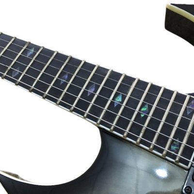 Custom Norturne Master Warlock Extreme Kerry Black Gray Quilted Maple Top Guitar Floyd Rose Tremolo - Image 12