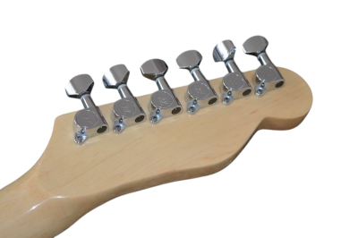 Custom Regent TL Blue Left Handed White Pickguard Electric Guitar - Image 5