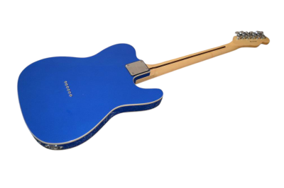 Custom Regent TL Blue Left Handed White Pickguard Electric Guitar - Image 7
