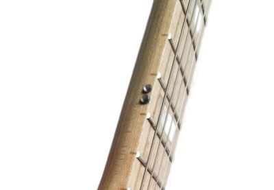 Custom Regent TL Danny Gatton Cubic Zirconium Side Markers Orange Tiger Maple Top Guitar - Image 3