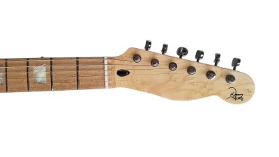 Custom Regent TL Danny Gatton Cubic Zirconium Side Markers Orange Tiger Maple Top Guitar - Image 9