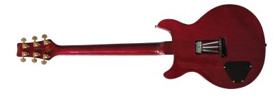 Custom Monarch Santana Pink Flame Maple Top Electric Guitar - Image 6