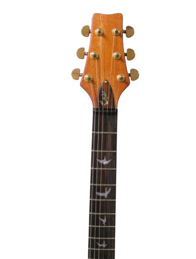 Custom Monarch Santana Pink Flame Maple Top Electric Guitar - Image 8