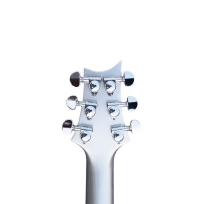 Custom Monarch Silver Mira Electric Guitar - Image 3