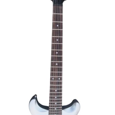 Custom Monarch Silver Mira Electric Guitar - Image 7