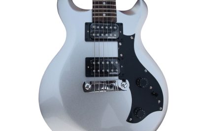 Custom Monarch Silver Mira Electric Guitar