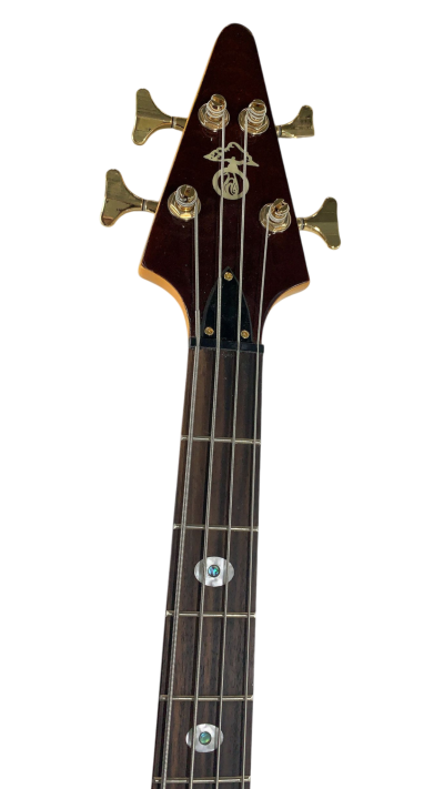 Custom Cylinder Spyder 4 String Bass Alembic Solid Tiger Maple Entwistle - Image 14