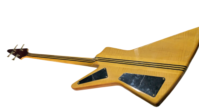 Custom Cylinder Spyder 4 String Bass Alembic Solid Tiger Maple Entwistle - Image 15