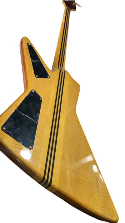 Custom Cylinder Spyder 4 String Bass Alembic Solid Tiger Maple Entwistle - Image 17