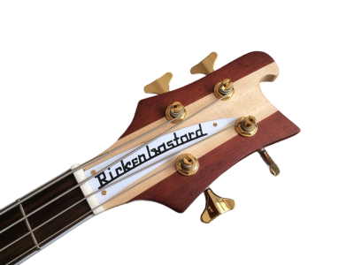 Custom Nova Lemmy Kilmister 4003 Antique Carved With Oak Leaves Bass - Image 8