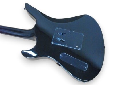 Custom Titan Synyster Gates Black Red Pinstripe Floyd Rose Tremolo Electric Guitar - Image 7