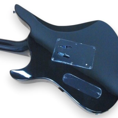 Custom Titan Synyster Gates Black Red Pinstripe Floyd Rose Tremolo Electric Guitar - Image 7