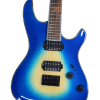 Custom Onyx Regius 6 Jeans Black 3 Tone Blue Burst 6 String Guitar