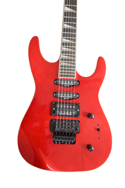 Custom Race Soloist HSS Pickup Metallic Red Guitar Floyd Rose Tremolo